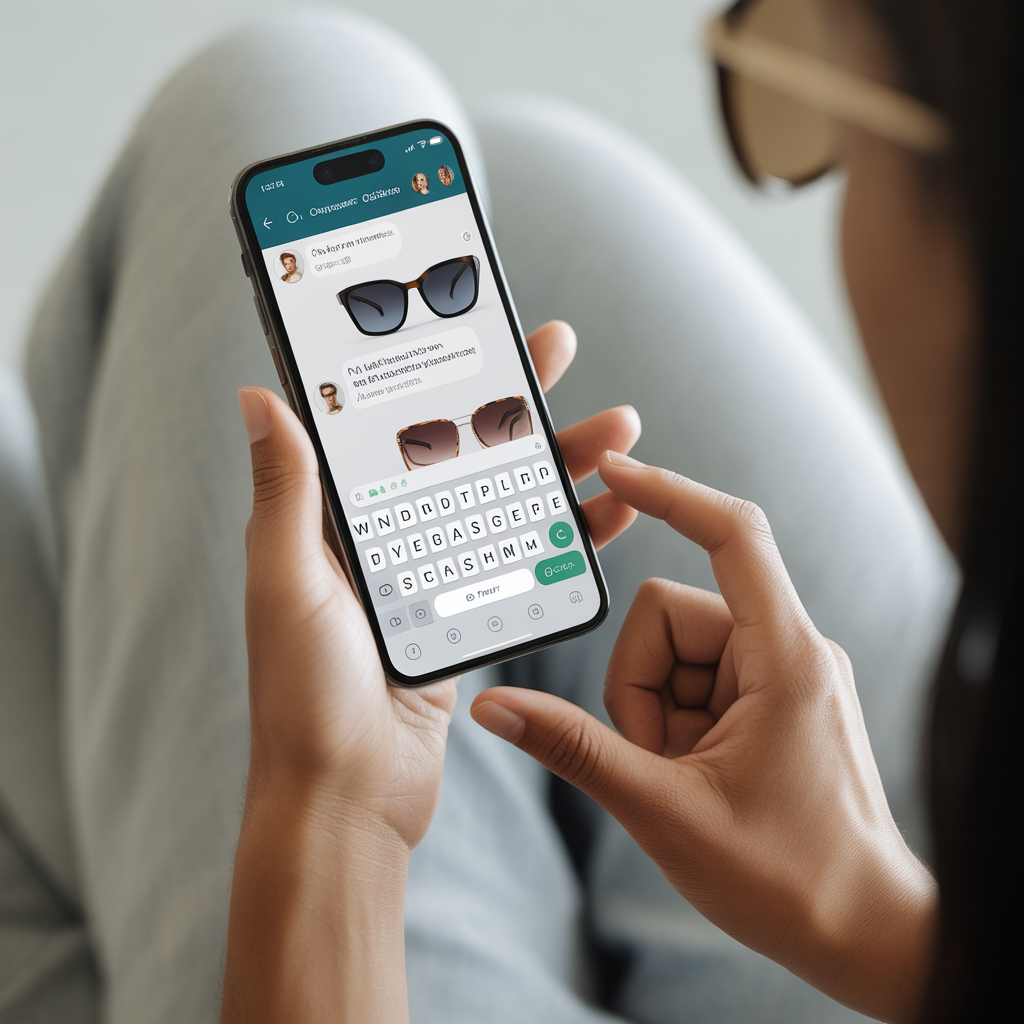 Vendi occhiali firmati - Inviaci un messaggio - GLEYEWEAR.COM