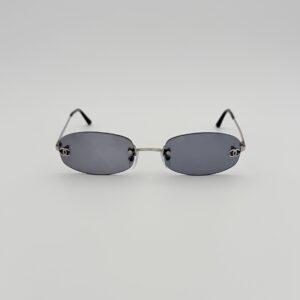 Occhiali da Sole Chanel in Metallo Argento – Modello Luxury d'Archivio